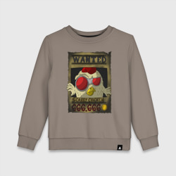 Детский свитшот хлопок Chicken Gun - Wanted Scarry Chicken 666: Плачущая курица