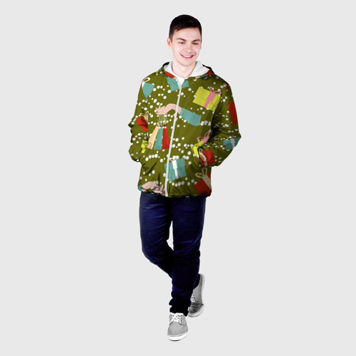 Мужская куртка 3D Подарки и сувениры, цвет 3D печать - фото 3