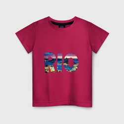 Детская футболка хлопок Рио