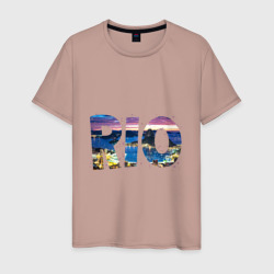 Мужская футболка хлопок Рио