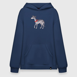 Худи SuperOversize хлопок Greyhound