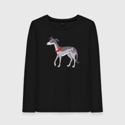 Женский лонгслив хлопок Greyhound