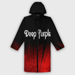 Женский дождевик 3D Deep Purple red plasma