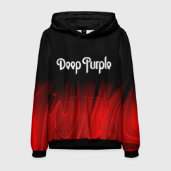 Мужская толстовка 3D Deep Purple red plasma