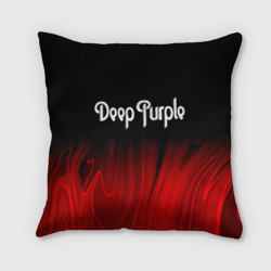 Подушка 3D Deep Purple red plasma