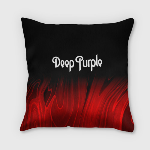 Подушка 3D Deep Purple red plasma