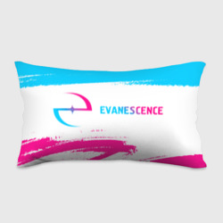 Подушка 3D антистресс Evanescence neon gradient style: надпись и символ