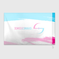 Флаг 3D Evanescence neon gradient style: надпись и символ - фото 2