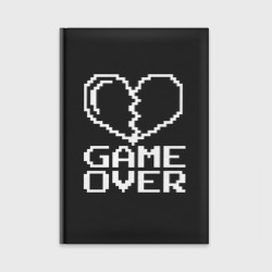 Ежедневник Пиксельное сердечко Game over