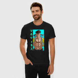 Мужская футболка хлопок Slim Дэвид Cyberpunk - фото 2