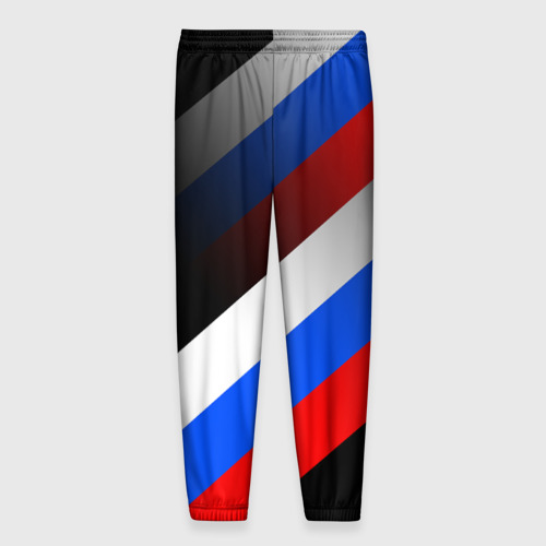 Мужские брюки 3D Пограничные войска - флаг РФ, цвет 3D печать - фото 2