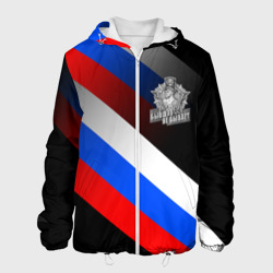 Мужская куртка 3D Пограничные войска - флаг РФ