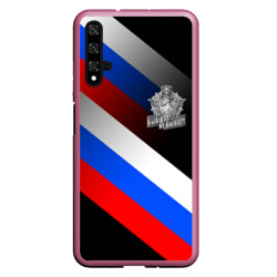 Чехол для Honor 20 Пограничные войска - флаг РФ