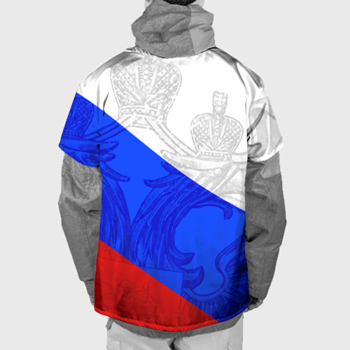 Накидка на куртку 3D Россия - пограничные войска, цвет 3D печать - фото 2