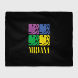 Плед 3D Nirvana - смайлы