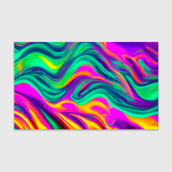 Бумага для упаковки 3D Градиентные цветные волны