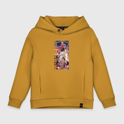 Детское худи Oversize хлопок Улыбка Химеко