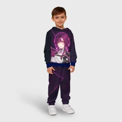 Детский костюм с толстовкой 3D Кафка на фоне звёздного неба - фото 2