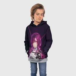 Детская толстовка 3D Кафка на фоне звёздного неба - фото 2