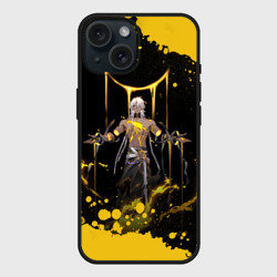 Чехол силиконовый для Apple iPhone 15 матовый Нанук