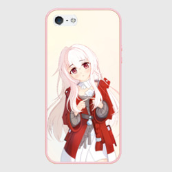 Чехол для iPhone 5/5S матовый Милая Клара