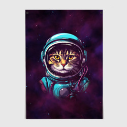 Постер Котейка в космосе