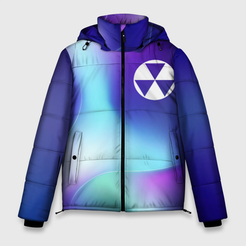 Мужская зимняя куртка 3D с принтом Fallout northern cold, вид спереди #2