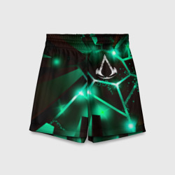 Детские спортивные шорты 3D Assassin's Creed разлом плит