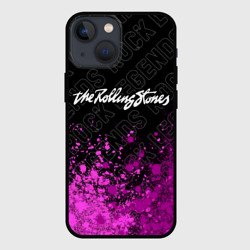 Чехол для iPhone 13 mini Rolling Stones rock Legends: символ сверху