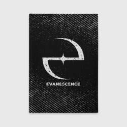 Обложка для автодокументов Evanescence с потертостями на темном фоне