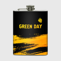 Фляга Green Day - gold gradient: символ сверху