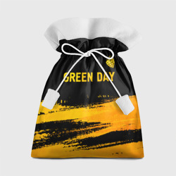 Подарочный 3D мешок Green Day - gold gradient: символ сверху