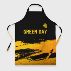 Фартук 3D Green Day - gold gradient: символ сверху