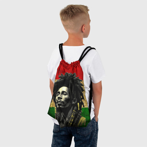 Рюкзак-мешок 3D Растаман Ямайки - фото 4