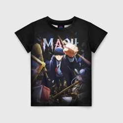 Детская футболка 3D Mash magic and muscles