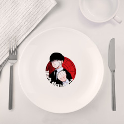 Набор: тарелка + кружка Бёрндэд - фото 2