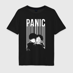 Мужская футболка хлопок Oversize Panic Finn and Mash
