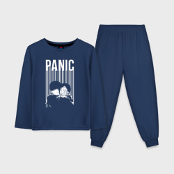 Детская пижама с лонгсливом хлопок Panic Finn and Mash