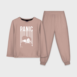 Детская пижама с лонгсливом хлопок Panic Finn and Mash