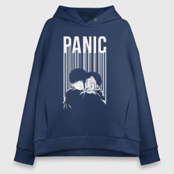 Женское светящееся худи Panic Finn and Mash