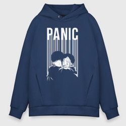 Мужское худи Oversize хлопок Panic Finn and Mash