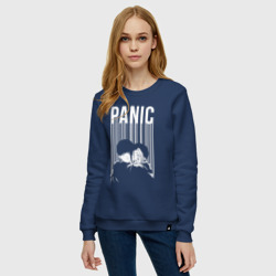 Женский свитшот хлопок Panic Finn and Mash - фото 2