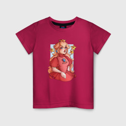 Детская футболка хлопок The Super Mario Bros Принцесса Пич