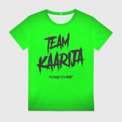 Женская футболка 3D Team Kaarija: Eurovision 2023 Finland