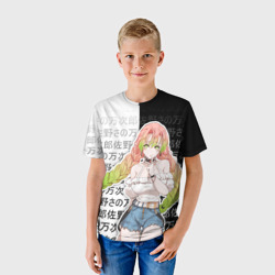 Детская футболка 3D Мицури - иероглифы - фото 2