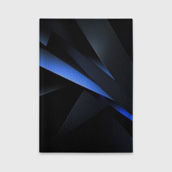 Обложка для автодокументов Black blue