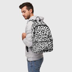 Рюкзак 3D Черные леопардовые пятна - фото 2