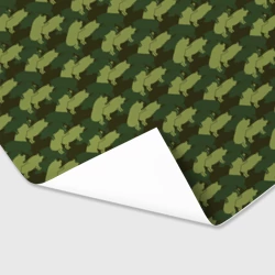 Бумага для упаковки 3D Свиньи 18+ камуфляж - фото 2