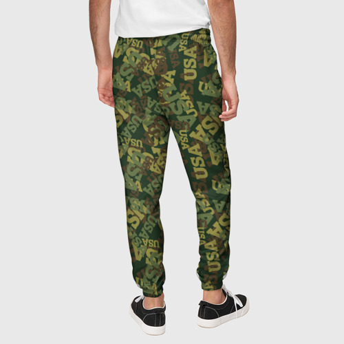 Мужские брюки 3D USA - камуфляж, цвет 3D печать - фото 5