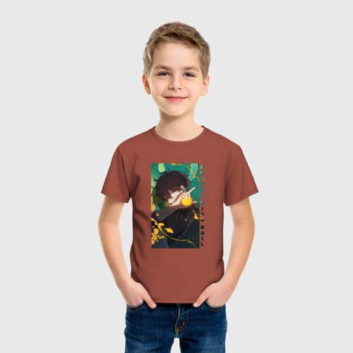 Детская футболка хлопок с принтом Взгляд Дань Хэна, фото на моделе #1